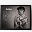 Pure Essence Greetings Personalised Verse Courage Dad Photo Framed - Housings & Frames - British D'sire