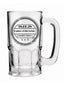 Pure Essence Greetings Personalised Wedding Beer Mug - Glasswares & Drinkwares - British D'sire