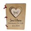 Pure Essence Greetings Personalized Wood Card Own Image & Text - Personalised Gifts - British D'sire