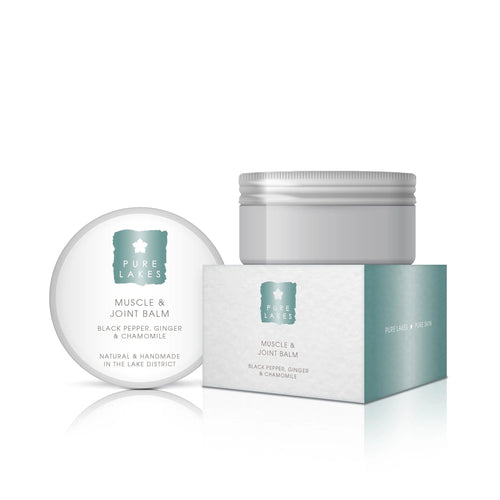 Pure Lakes Black Pepper, Ginger & Chamomile Muscle & Joint Balm 80ml