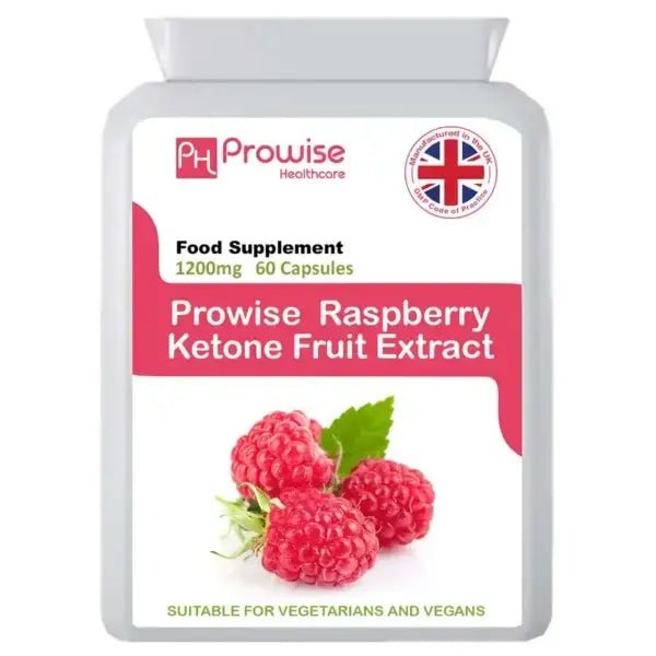 Raspberry Ketones Capsules Super Strength UK Manufactured 60 Capsules | Made In UK - British D'sire
