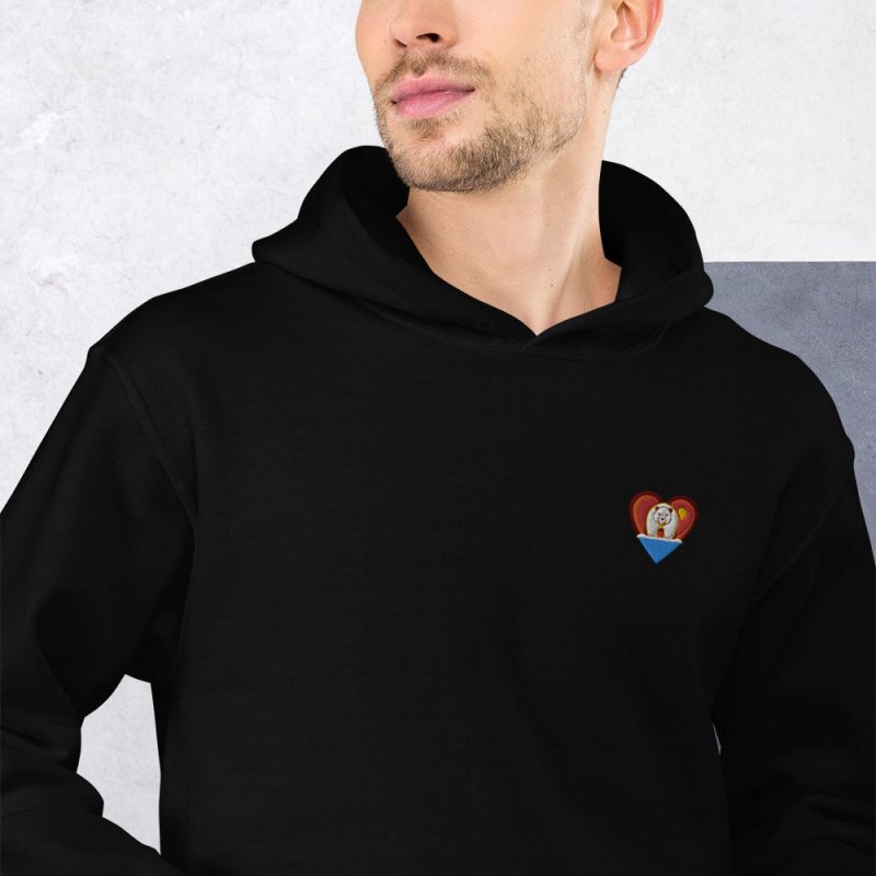 S & B Polar Bear Hoodie - Men's Hoodies & Sweatshirts - British D'sire