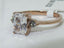 Jewellery Kingdom Details about Rose gold ring ladies emerald cut 150 carat steel clear sparkling dress new1589
