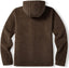 TACVASEN Men's Jacket Thick Fleece Jacket Full Zip Winter Hoodie Warm Work Jacket Windproof Hooded Jacket with Pockets - British D'sire