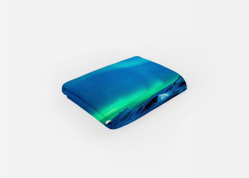 Yoosh Aurora Borealis - Beach Towel - Bathroom Linens - British D'sire