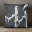 Yoosh Banksy Pulp Fiction - 40 x 40 cm Cushion - Cushions & Covers - British D'sire