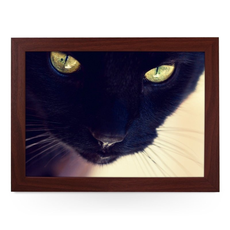 Yoosh Black Cat Lap Tray - Kitchen Tools & Gadgets - British D'sire