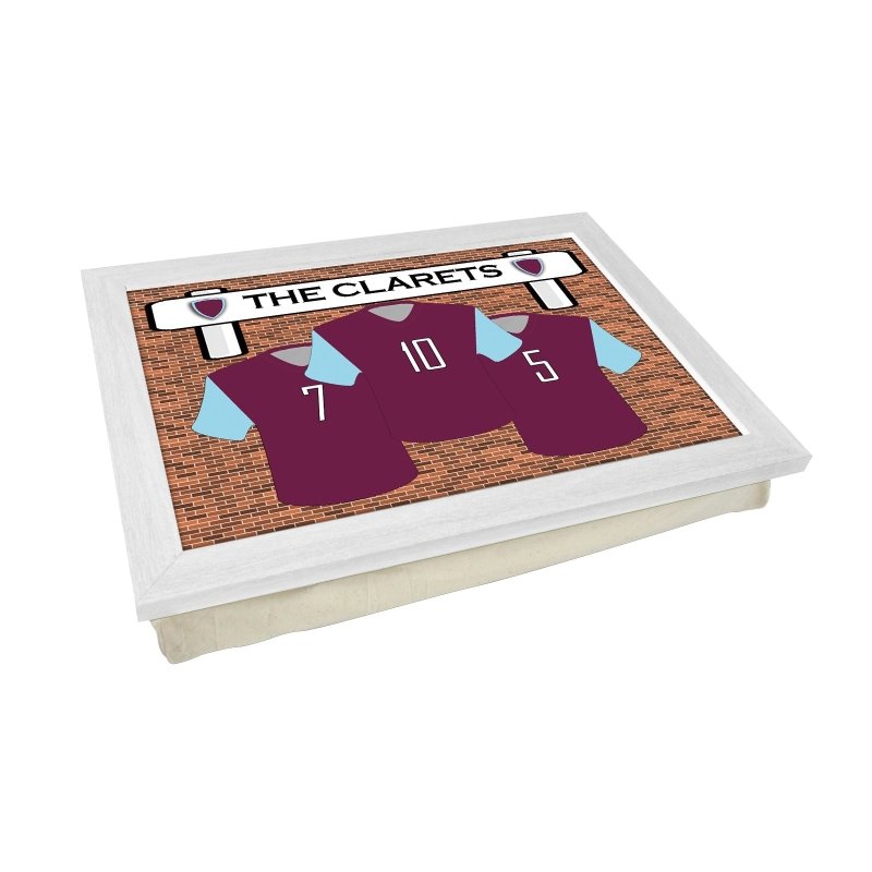 Yoosh Burnley FC 'The Clarets' Lap Tray - Kitchen Tools & Gadgets - British D'sire