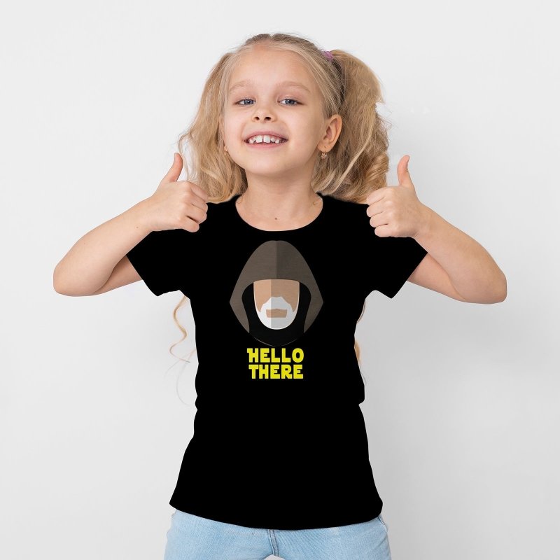 Yoosh Hello There Star Wars Inspired T-Shirt - Mens T-Shirts & Shirts - British D'sire