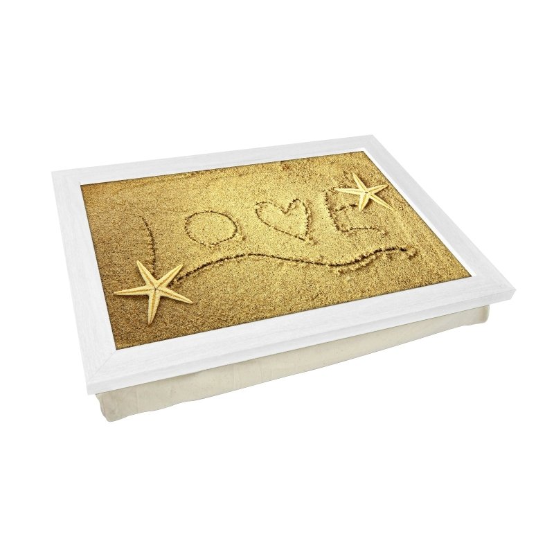 Yoosh Love Written in Sand Lap Tray - Kitchen Tools & Gadgets - British D'sire
