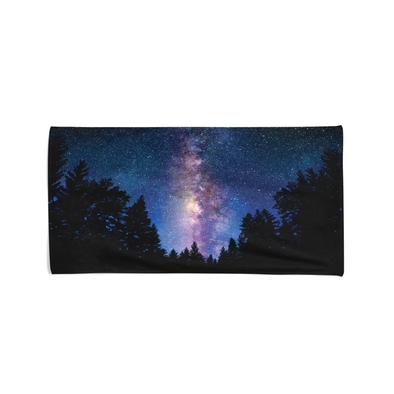 Yoosh Milky Way At Night - Beach Towel - British D'sire