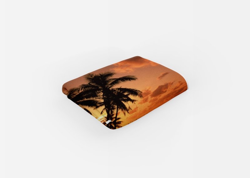 Yoosh Palm Trees Silhouette - Beach Towel - British D'sire