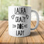 Yoosh Personalised Crazy Dog Lady Mug - M013 - Glasswares & Drinkwares - British D'sire