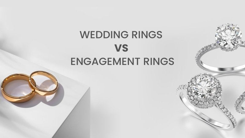 Engagement vs wedding rings: Differences, Significance and Choice - British D'sire