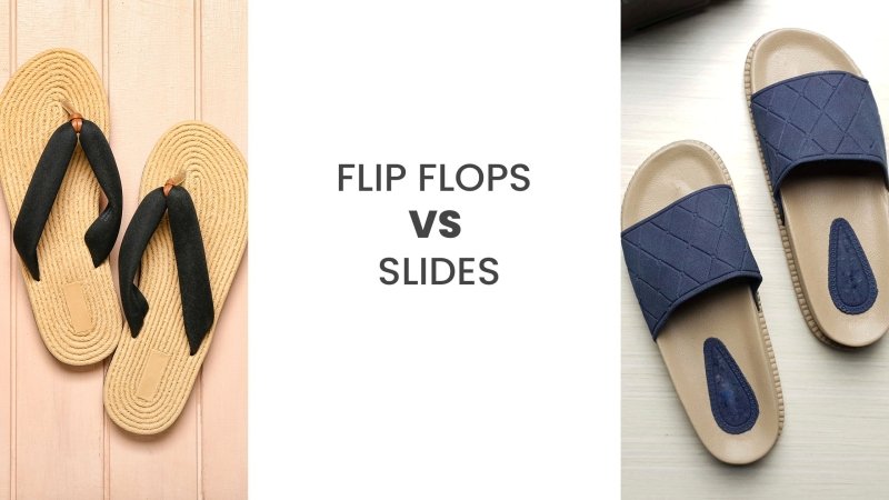 Flip Flops vs Slides: Differences in comfort, style and practicality - British D'sire