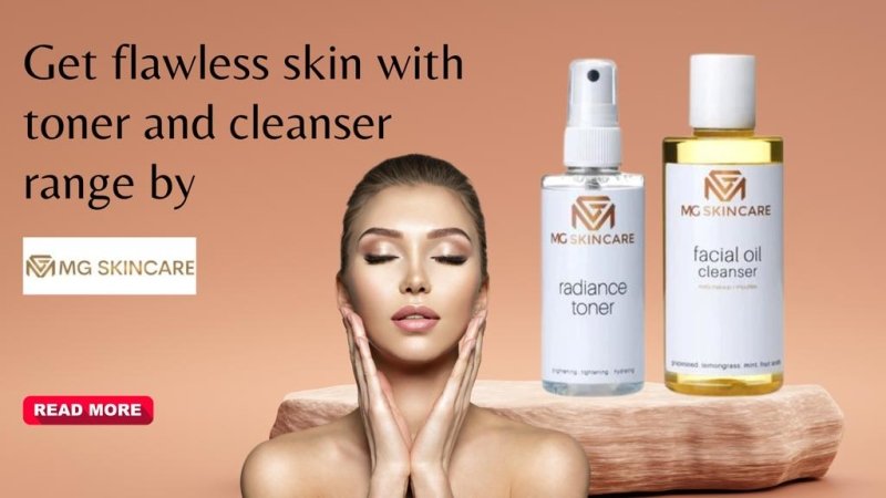 Get flawless skin with toner and cleanser range by MG Skincare - British D'sire