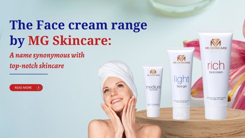 The Face cream range by MG Skincare:  A name synonymous with top-notch skincare - British D'sire