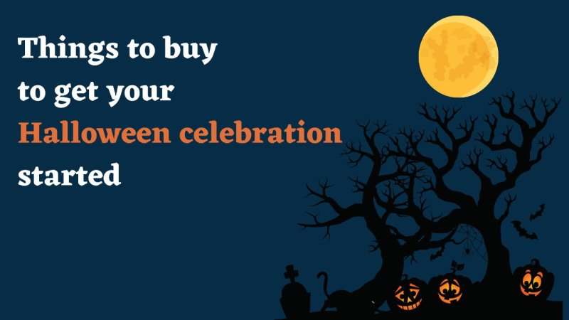 Things to buy to get your Halloween celebration started - British D'sire