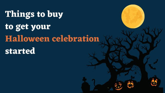 Things to buy to get your Halloween celebration started - British D'sire