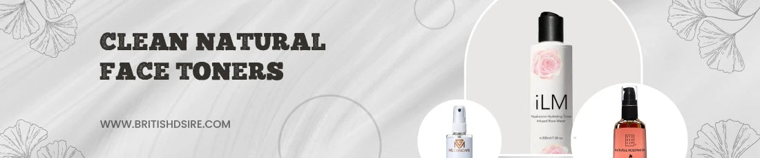 Revitalize your skin with our clean, natural face toners.