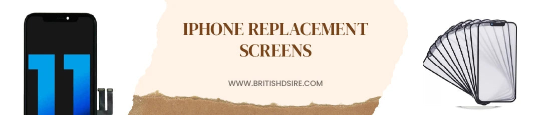 Revive your iPhone with our replacement screens - perfect fit and crystal-clear display