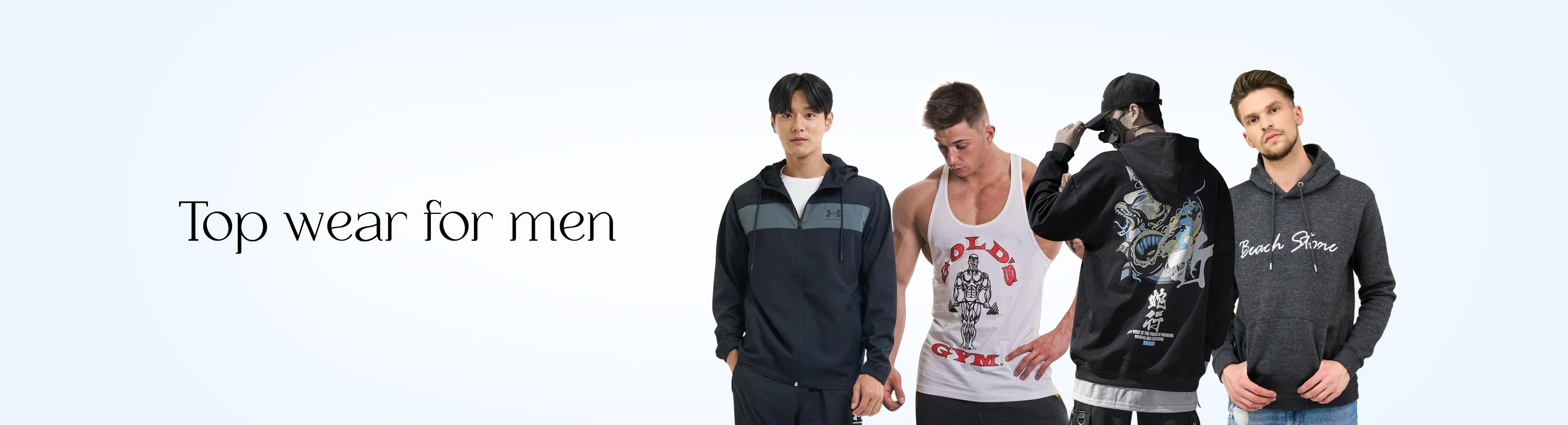 Top wear for men