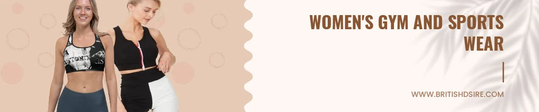 Elevate your workouts with our stylish and functional women's gym and sports wear.