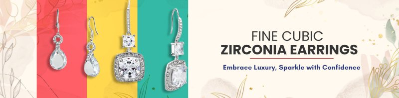 Fine Cubic Zirconia Earrings - British D'sire