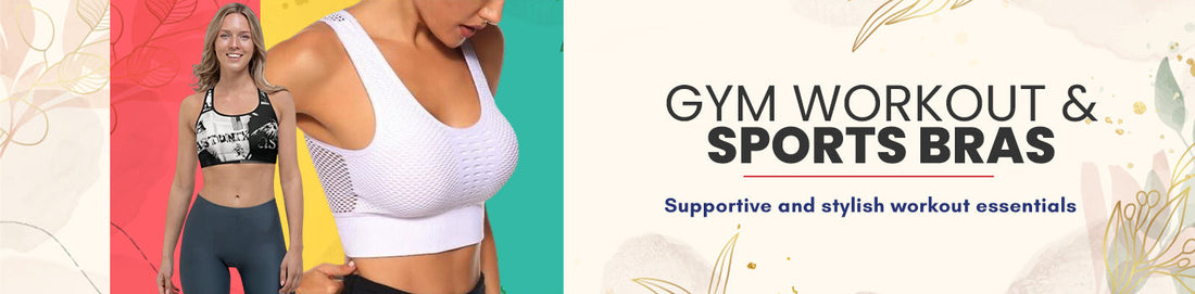 High neck sports bras  High impact compression sports bra on sale