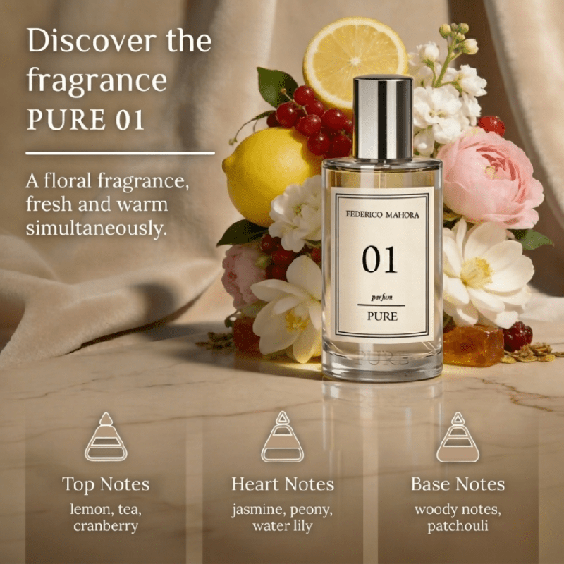 01 – PURE PARFUM FOR HER 50ml - EDP SPRAY - British D'sire