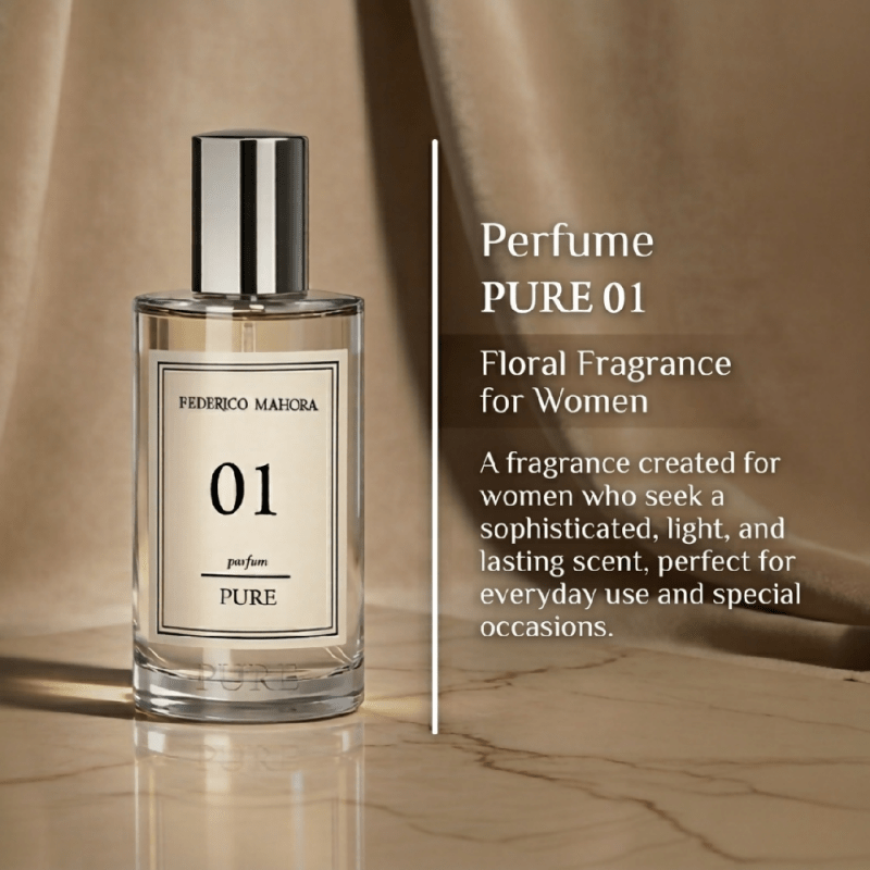 01 – PURE PARFUM FOR HER 50ml - EDP SPRAY - British D'sire