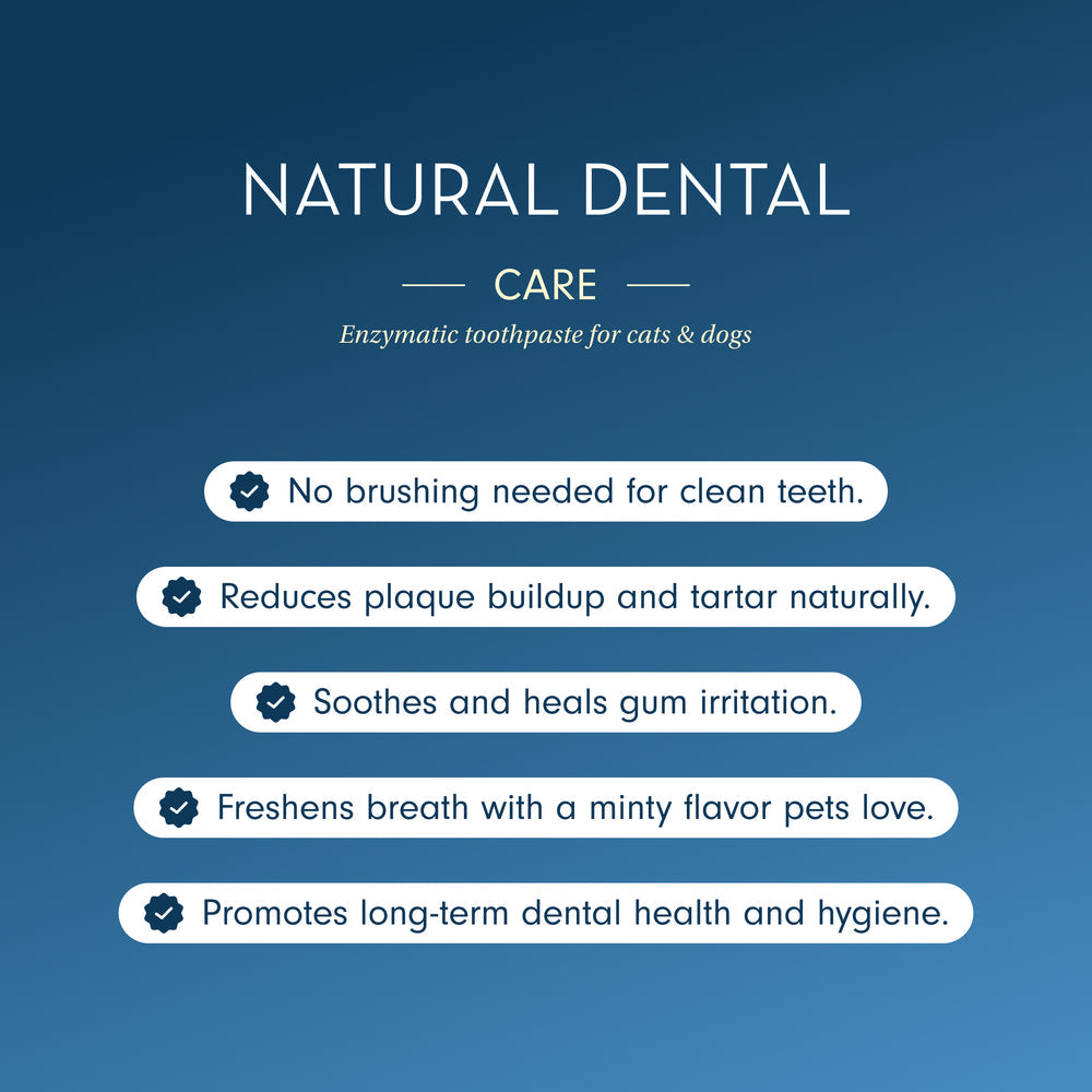 Natural Toothpaste for Dogs & Cats