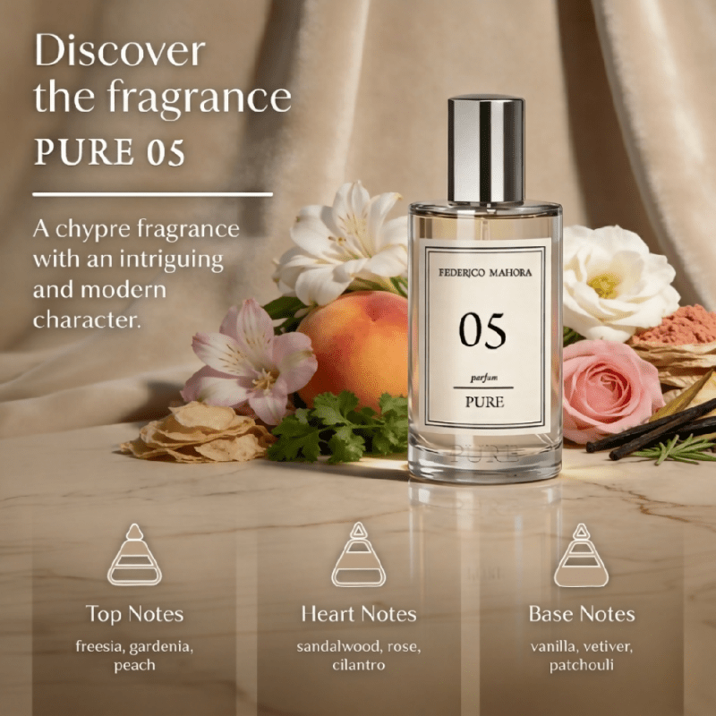 05 – PURE PARFUM FOR HER 50ml - EDP SPRAY - British D'sire