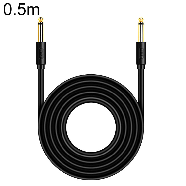 0.5m JINGHUA 6.5mm Audio Cable Male to Male Microphone Instrument Tuning Cable - British D'sire Main image