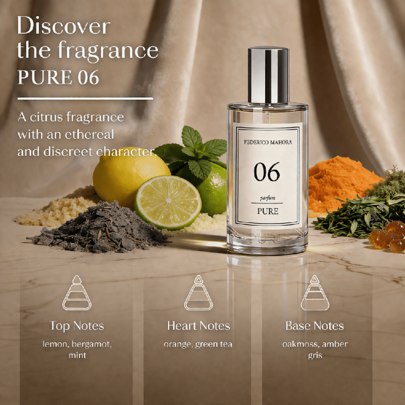 06 – PURE PARFUM FOR HER 50ml - EDP SPRAY - British D'sire