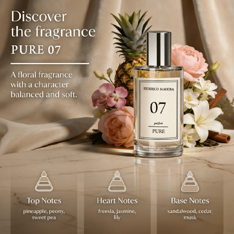 07 – PURE PARFUM FOR HER 50ml - EDP SPRAY - British D'sire