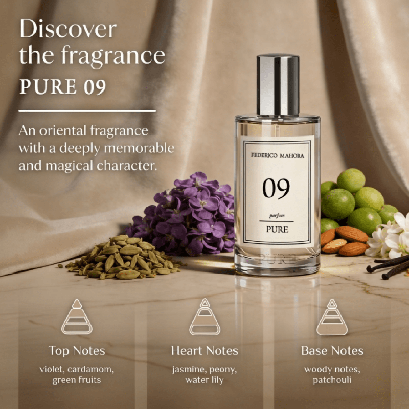09 – PURE PARFUM FOR HER 50ml - EDP SPRAY - British D'sire