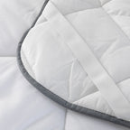 1 Inch Microfiber Mattress Topper - Single - British D'sire