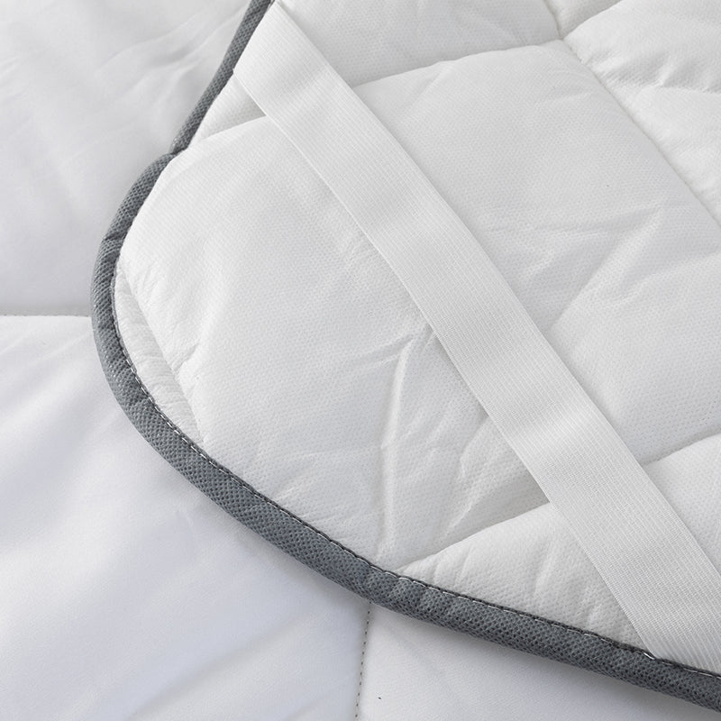 1 Inch Microfiber Mattress Topper - Single - British D'sire
