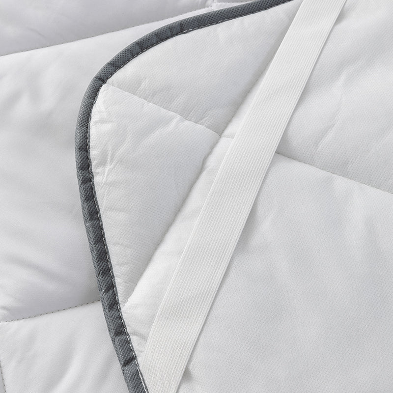 1 Inch Microfiber Mattress Topper - Single - British D'sire