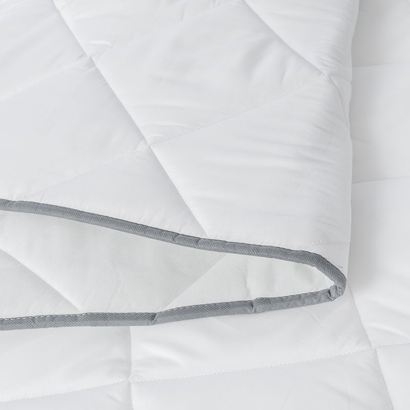 1 Inch Microfiber Mattress Topper - Small Double - British D'sire