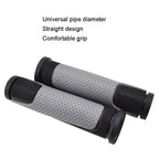 1 Pair FMFXTR Bicycle Grips Mountain Bike Non-Slip Rubber Grips, Style: Half Pass - British D'sire