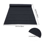 1 Roll 5x1m Black Asphalt Shingles Bitumen Houses Shed Roofing Decoration - Asphalt Shingle - British D'sire