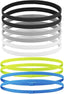 10 Pcs Boys Headband for Kids, Sports Headband for Boys,Men Women Elastic Sports Hairbands Non Slip Thin Headbands Sport Hair Band for Football Running Yoga Workout (Multicolour) - British D'sire