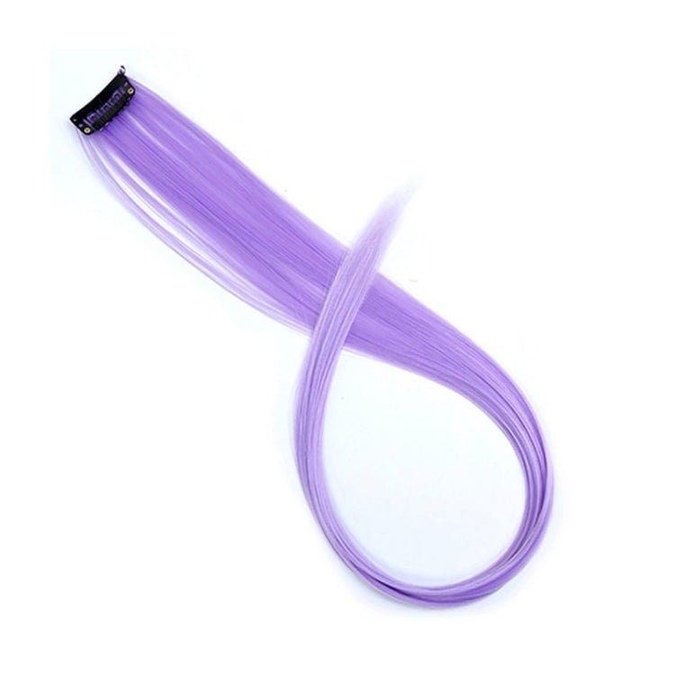 10 PCS Chemical Fiber Wig One-Step Gradient Color Single Card Wig, Stretched Length:24inches(21#) Secondary image