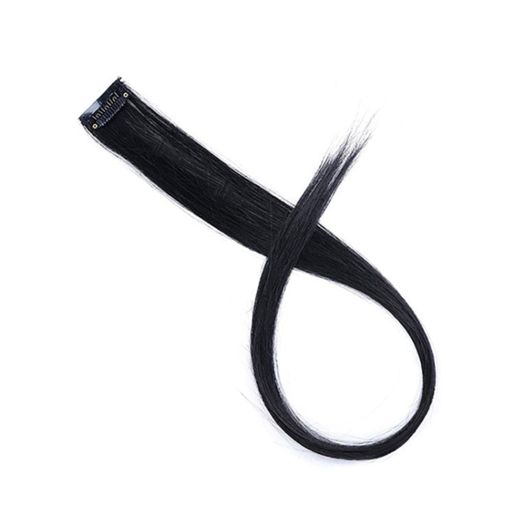 10 PCS Chemical Fiber Wig One-Step Gradient Color Single Card Wig, Stretched Length:24inches(23#) Secondary image