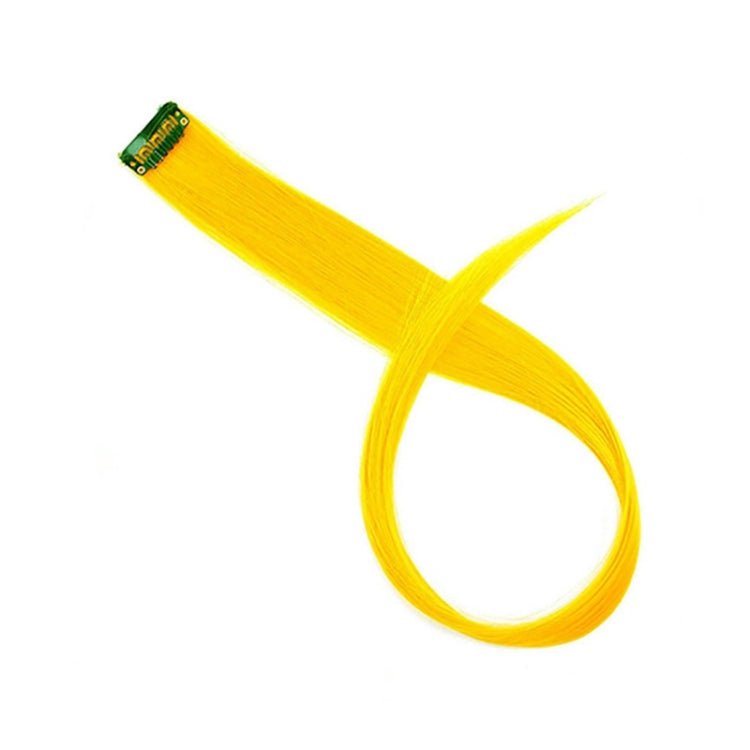 10 PCS Chemical Fiber Wig One - Step Gradient Color Single Card Wig, Stretched Length:24inches(32) - British D'sire