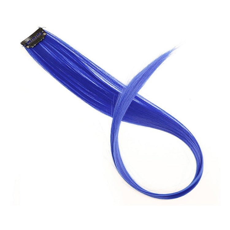 10 PCS Chemical Fiber Wig One-Step Gradient Color Single Card Wig, Stretched Length:24inches(38#) Secondary image