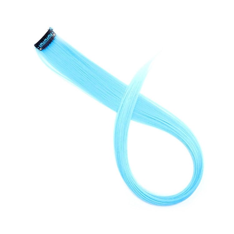 10 PCS Chemical Fiber Wig One-Step Gradient Color Single Card Wig, Stretched Length:24inches(46#) Secondary image