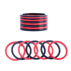 10 PCS FMFXTR Bicycle BB Middle Shaft Flying Wheel Cushion, Thickness: 1.5mm (Red) - British D'sire